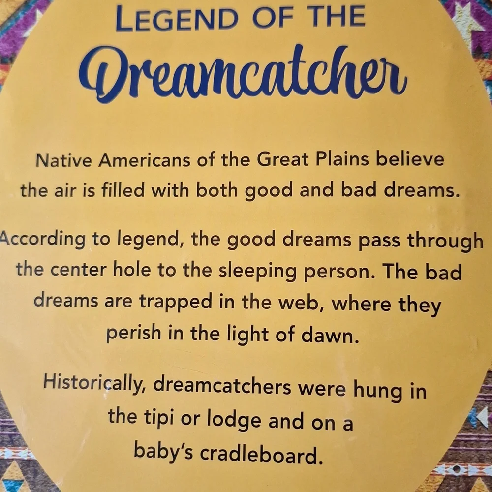 NWT Brown Feather Dreamcatcher Wall Decor